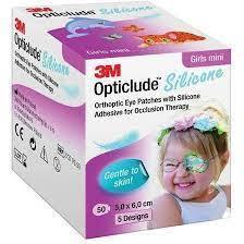 Opticlude Silicone Mini tytöille 50 kpl