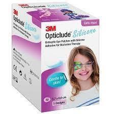 Opticlude Silicone Maxi tytöille 50 kpl