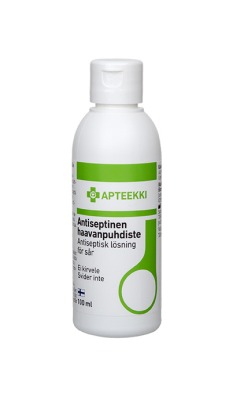 Apteekki Antiseptinen haavanpuhdiste flip-top kaatopullo 100 ml