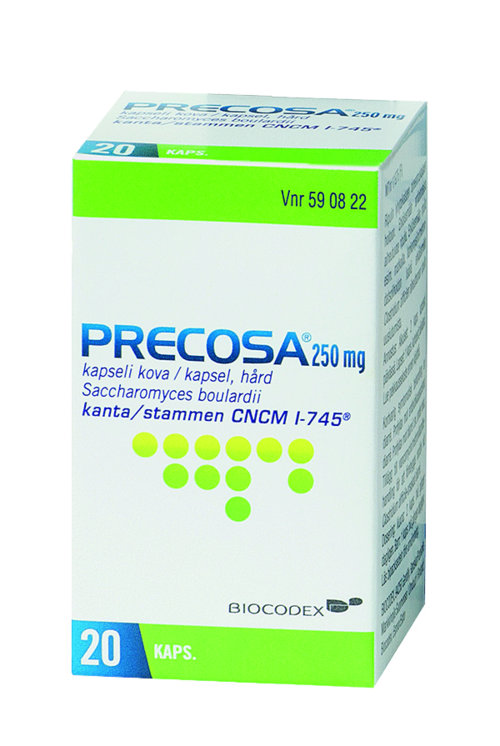 PRECOSA 250 mg kaps, kova 20 kpl