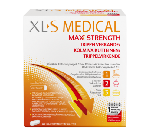 XL-S MEDICAL MAX STRENGTH 120 KPL