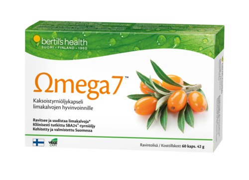 Omega7 Tyrniöljy 60 kaps