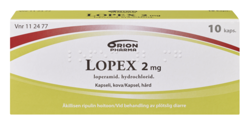 LOPEX kapseli, kova 2 mg 10 fol