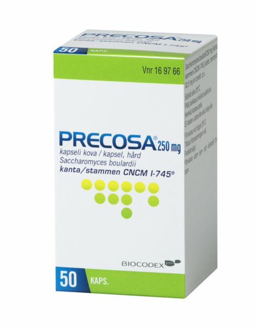 PRECOSA 250 mg kaps, kova 50 kpl