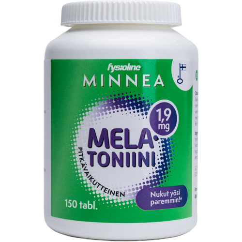 Minnea Melatoniini pitkävaikutteinen 1,9 mg 150 tabl