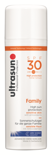 ULTRASUN Body Family SPF30 kevyt aurinkosuojaemulsio koko perheelle 150 ml