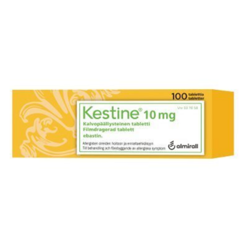 KESTINE tabletti, kalvopäällysteinen 10 mg 100 fol